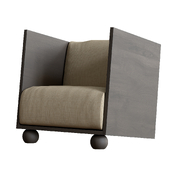 Rum Lounge Chair - Rich Linen