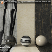 Marble slab & Seamless texture Set 208