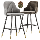 Bar stool with soft back by wildberries