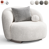 Aralia Design Armchair by Diotti