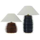 Crenelle VC Table Lamp Set by Kelly Wearstler