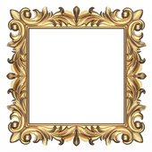 Classic Frame and Mirror 059