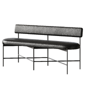 Pottery Barn Maison Leather Bench
