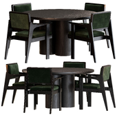 Okha Toro and Proxima Table dining chair