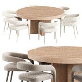 Dining set Syrah chair and Axel table