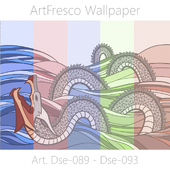 ArtFresco Wallpaper - Designer seamless photo wallpaper Art. Dse-089 - Dse-093 OM