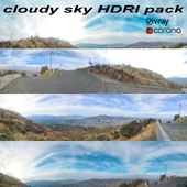 cloudy sky HDRI