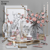 decorative set 43 for dressing table