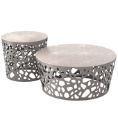 Rolf Benz Yoko 262 coffee tables 50/80 cm