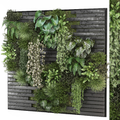 indoor wall vertical garden - Set 1141