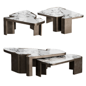 Caldera coffee tables from the Holly Hunt brand