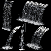 Waterfall fountains 030