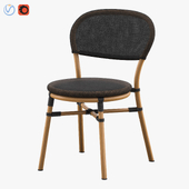 JOYDERN Armless Wooden Chair