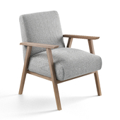 Relaxed Lounge Chair - Natural Linen by COX & COX