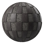 Tile Materials 41- Slate Stone Tiling By Gravel | Sbsar Pbr 4k Seamless