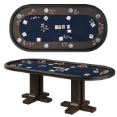 Menlo 96" Texas Hold'em Poker Table