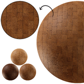 End Grain Wood Floor tile 01 (Seamless)