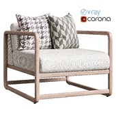 Callan Outdoor Chair, Fay Sand