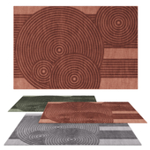 Modern design rug zen perla by sitap