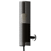 RADENT WALL TORCH Black and Brushed Steel from NUAD