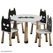 children table and chair