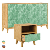 Osobica Drawer and Nightstand - furniture set 03
