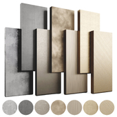 Collection Metal Materials LuxLucia Casa 7 Colors Set01M1