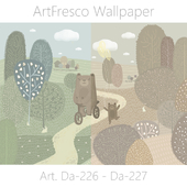 ArtFresco Wallpaper - Designer seamless photo wallpaper Art. Da-226 - Da-227 OM