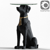 Скульптура собаки\ кофейный столик