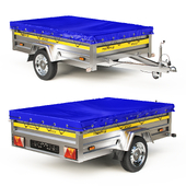 Automotive single-axle trailer TEMA Eco 2011