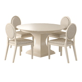 East Hampton Dining Table and Side Chair