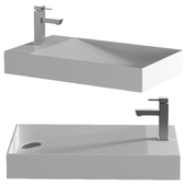 Ceramic bathroom sink MLN-A306