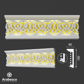 Cornice with ornament and backlight Ks 1311 OM
