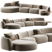 OZE Modular sofa by Delcourt Collection