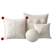 Decorative New Year&#39;s pillows