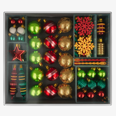 Collection Of Christmas Tree Ornaments