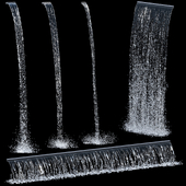 Waterfall fountains 038