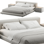 Softwall Bed by Living Divani