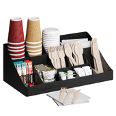 Organizer for disposable tableware