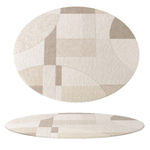 Modern Round Area Rug 02