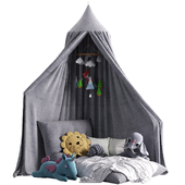 Canopy tent for children's room