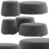 Pouf Bonbon with 5 options by Como