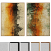 Abstract Painting Frame set  061
