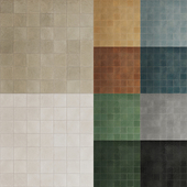 Retro Square Tiles (10colors)