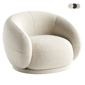 Sicily Occasional Chair in Mohair