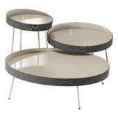 roche bobois coin cocktail table