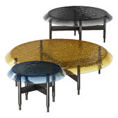 roche bobois drummer cocktail table