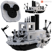 Lego Ideas | Steamboat Willie 21317 | Disney
