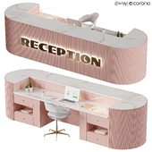 pink minimalism reception