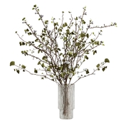 Bouquet of branches with flowers